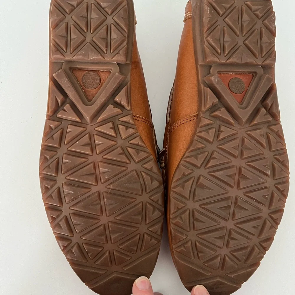 Timberland Men's Brown Leather Boat Shoes Sz 8 Men’s - Picture 6 of 8